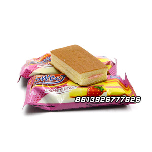 Il centro su ordinazione all'ingrosso rivestito di cioccolato dell'etichetta privata ha riempito la torta del panino di doppio strato dei nuovi prodotti - Product Image 2