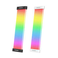 Produk baru COOLMOON C200EX 24pin 3 * 8pin pc kabel ARGB Neon Flex LED mendukung 5v ARGB SYNC PSU ekstensi rgb kabel pc gpu