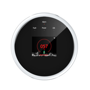WiFi gaz kaçak dedektörü Tuya APP uzaktan izleme ile çok fonksiyonlu akıllı ev doğal LCD ekran LPG ve Test gazlar için - Product Image 2