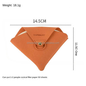 Sac filtrant goutte <span class=keywords><strong>à</strong></span> goutte en forme de v de haute qualité sans blanchiment sac de papier filtre <span class=keywords><strong>à</strong></span> café infusé <span class=keywords><strong>à</strong></span> la main portable - Product Image 5