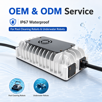 XieTong IP67 Wasserdichtes Aluminiumlegierung Elektrisches 3-in-1 Kabelloses Lifepo4 Batterieladegerät 29,2V20A 21,6V10A 43,8V10A Ausgang