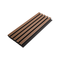 Panneaux muraux modernes co-extrudés 194*25MM, revêtement WPC de qualité supérieure avec garantie de plus de 5 ans, imperméable et protection solaire
