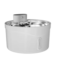 Fontaine à eau automatique sans fil pour animaux de compagnie, ABS, 2,6 L, fontaine à eau pour chat à induction, 3 modes, distributeur d'eau pour animaux de compagnie