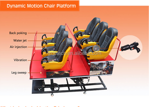 屋内遊び場インタラクティブ素晴らしいシミュレーターシネマ5D車の運転シミュレーターゲーム雪風バブル特殊効果 - Product Image 6