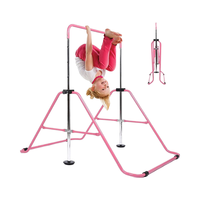 Barre horizontale pliable réglable en hauteur, équipement d'entraînement portable pour la gymnastique des enfants