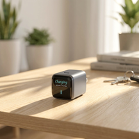 Chargeur rapide Type-C KYT 45W AI Smart GaN Mini avec écran numérique interactif et protection OTP PD 3.0