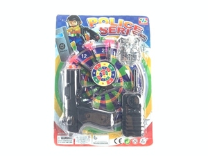 Ensemble de pistolets jouets POLICE en double pack avec cible - Jouets de jeu de rôle pour enfants - Product Image 5