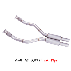 Tuyau de descente Offre Spéciale <span class=keywords><strong>Audi</strong></span> <span class=keywords><strong>A6</strong></span> A7 3.0T embout d'échappement Catback tuyau de descente du système d'échappement Valvetronic avec de bons sons - Product Image 5
