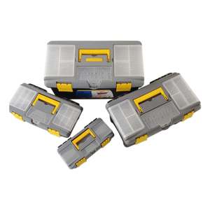 10 Inch 13 Inch <span class=keywords><strong>16</strong></span> Inch 18 Inch OEM Khuyến Mại Chức Năng Hộp Công Cụ Bằng Nhựa Với Khay Có Thể Tháo Rời - Product Image 6