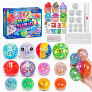Crispy <b>Squishy</b> Making Kit DIY TPR <b>Stress</b> Relief Fidget Toy Set for Kids 8-13 - Product Image 3