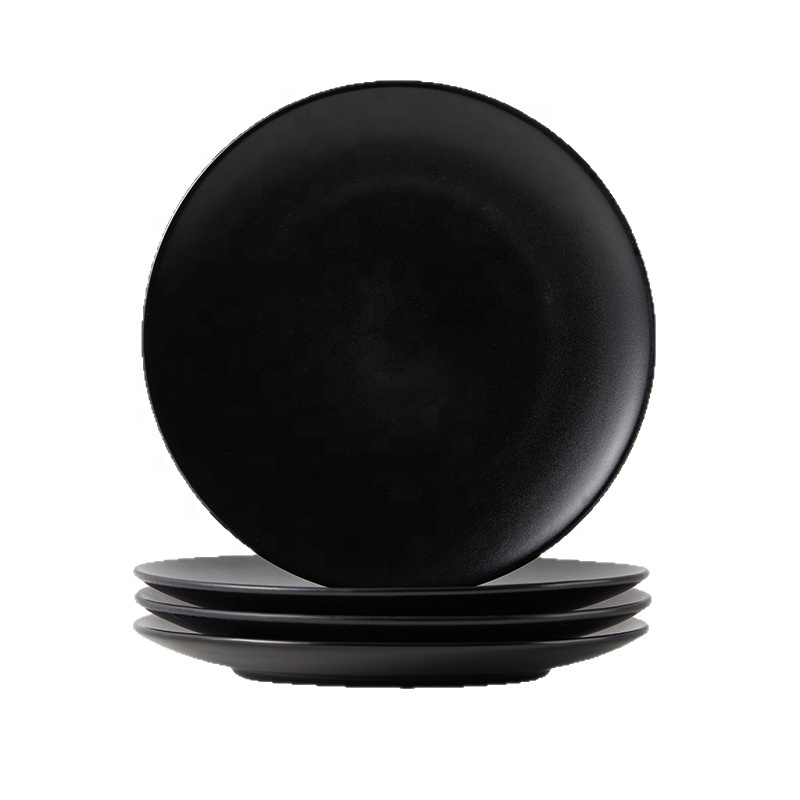 Hatou 8,5 pouces plat noir mat 1 pièce
