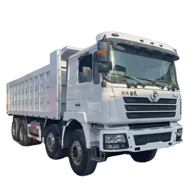 Sử dụng shacman f3000 12 bánh xe tải 8x4 LHD/rhd nhiệm vụ nặng nề Dumper 380 HP thứ hai tay tipper xe tải để bán