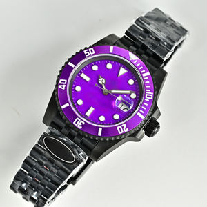 Bracelet en acier inoxydable. Montre-bracelet de luxe. Montre élégante, haut de gamme, de haute qualité. Montre-bracelet mécanique automatique. - Product Image 5