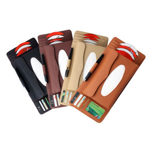 Organisateur de <span class=keywords><strong>voiture</strong></span> en cuir PU <span class=keywords><strong>support</strong></span> de CD stockage de carte <span class=keywords><strong>DVD</strong></span> <span class=keywords><strong>support</strong></span> de pince <span class=keywords><strong>support</strong></span> de tissu en cuir PU <span class=keywords><strong>pour</strong></span> pare-soleil - Product Image 4
