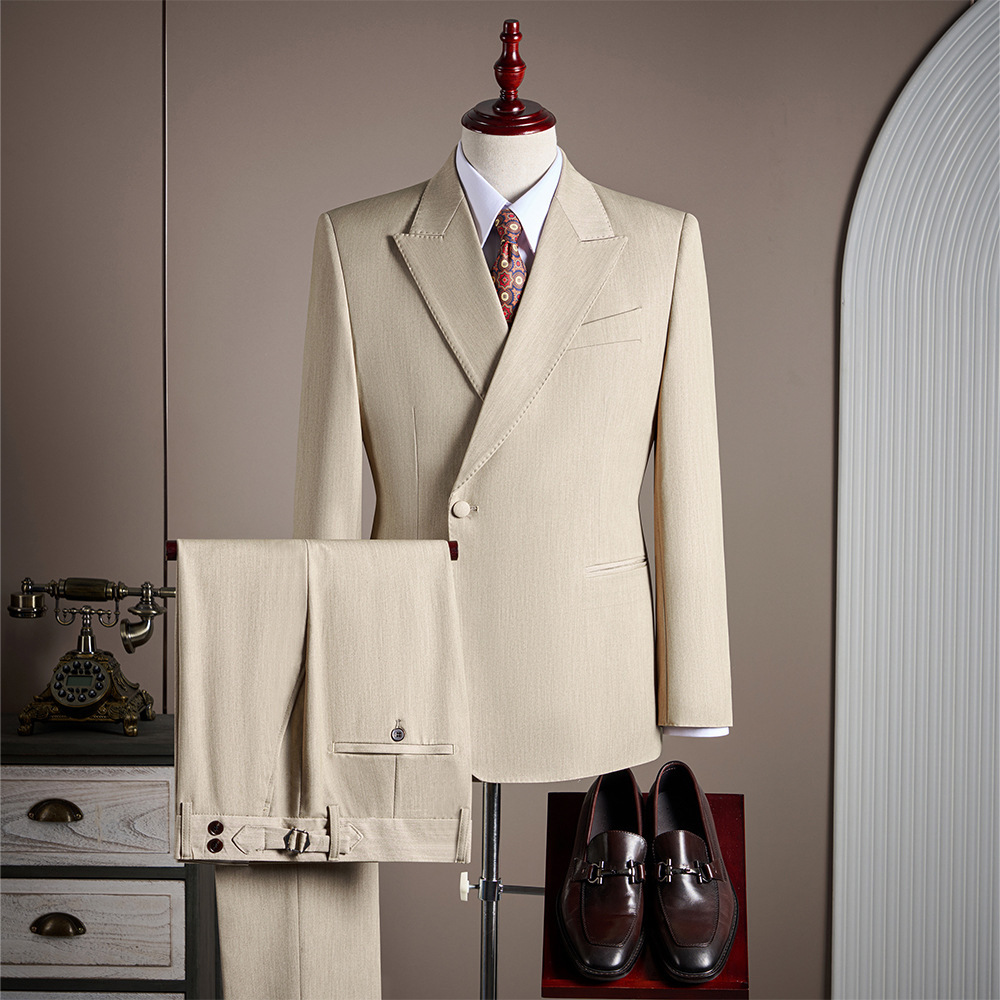 Light brown-suit and dress pants