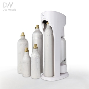 ถังแก๊สอลูมิเนียมแท้สำหรับทำเครื่องดื่มและเครื่องทำโซดาอัดลมถังแก๊ส CO2เกรดอาหารแรงดันสูง - Product Image 4