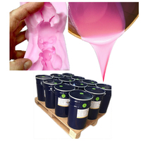Caoutchouc de silicone liquide de qualité industrielle pour les moules à bougies 3D Surface Shore a 10 pour la fabrication de bougies en silicone