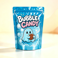 Sachets refermables personnalisés pour bonbons et aliments, en Mylar, avec fermeture éclair, pour l'emballage de bonbons imprimés sur mesure