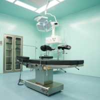 Table d'opération électrique compatible aux rayons X certifiée CE LK (LK/DS-VI (4)) Matériaux composites radio-transparents pour la neurochirurgie