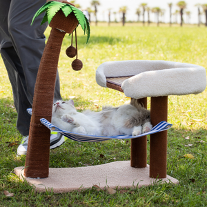 New Style <span class=keywords><strong>Cat</strong></span> Scratching Post <span class=keywords><strong>Cat</strong></span> Scratcher Post mit Katzen bett Stuhl Sisal Rope Scratching Post mit <span class=keywords><strong>Lounge</strong></span> - Product Image 3