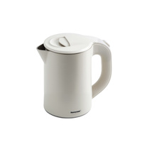 Bouilloire électrique en acier inoxydable 1200W pour hôtel, sécurisée, à double paroi, pour chambre d'hôtel