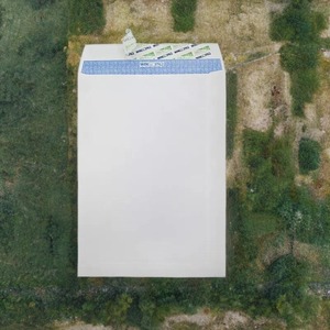 Enveloppe en papier blanc C5 6x9 Secure Peel & Seal Certifié PEFC Approvisionnement en vrac OEM personnalisé - Product Image 1