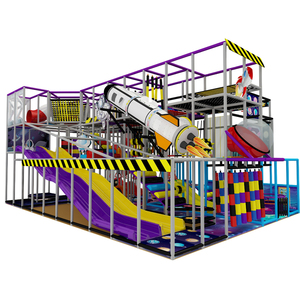 Thiết kế mới không gian chủ đề trong Nhà chơi centre với Merry đi vòng và Bóng đá khu vực - Product Image 3