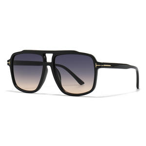 Gafas de Sol Modernas para <span class=keywords><strong>Mujer</strong></span> y Hombre, Diseño Nuevo, Marca Vintage, Doble Puente, Forma Cuadrada, Estilo Tomford 2026 - Product Image 5