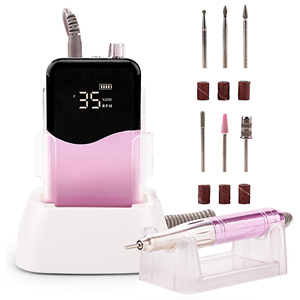 Machine à ongles professionnelle de haute qualité, puissante, portable, sans fil, rechargeable, 35000 tr/min, pour manucure - Product Image 5