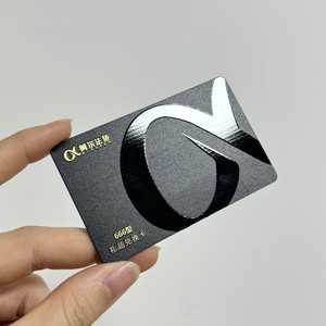 Ecatoo Cartes <span class=keywords><strong>de</strong></span> visite numériques pour médias sociaux NFC noires personnalisées imprimées UV personnalisées - Product Image 1