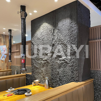 Populaire PU Faux Pierre Placage Panneau Mural 100mm Façade Polyuréthane Revêtement Extérieur