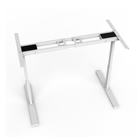 Cadre de bureau ergonomique en métal et acier inoxydable OEM/ODM avec réglage intelligent de la hauteur par levage électrique pour mobilier de bureau