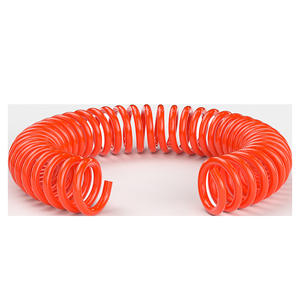 Tuyau pneumatique industriel en PU à ressort 8/10/12 Compresseur d'air Tuyau spiralé télescopique avec connecteur 6/9/12/15 mètres - Product Image 1