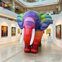 Elefante Inflable Gigante Comercial Personalizado para Desfiles Urbanos, Carnavales, Festivales y Celebraciones