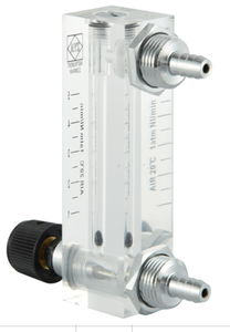 ガス空気流量計液体水流量ロタメーター調整可能パネル取り付けアクリル酸素ガス空気流量計 - Product Image 5