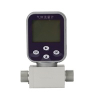 ESMF009 Medidor de Flujo de Gas Digital de Plástico de 24 VCC para Aire Comprimido con Salida RS485/4-20 mA, Personalizable OEM