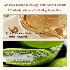 Acelerador de bronceado corporal y autofacial personalizado con etiqueta privada OEM ODM, <span class=keywords><strong>gotas</strong></span> de bronceado para reparación <span class=keywords><strong>facial</strong></span> para crema hidratante - Product Image 6