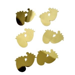 ของตกแต่งเค้กรูปเท้าเด็กอะคริลิค ลายน้ำผึ้งและความหวาน สำหรับงานเลี้ยงฉลองทารกแรกเกิด ตกแต่งคัพเค้ก งานวันเกิด - Product Image 5