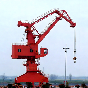 Grue de portique marine de haute qualité pour le chargement et le déchargement de navires, grue sur piédestal de 16, 25 et 40 tonnes - Prix - Product Image 2