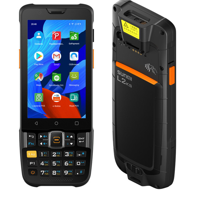 Sunmi L2Ks Android 11 Rugged Pda Barcode Scanner 4G Wi-fi NFC Handheld Mobile Computer Inventory Management System Pda Android
