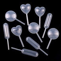 4Lab 4ml Pipette à confiture en plastique Mini paille de gelée Paille à confiture pour dessert