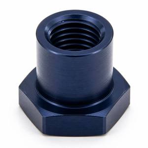 Entretoise hexagonale en aluminium usiné CNC avec filetage interne, anodisée, pour montage sur panneau d'instrumentation - Product Image 1