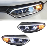 Phares LED améliorés avec feux de jour DRL, lampes avant de tuning, accessoires de voiture pour Ford Ecosport 2013 à 2016