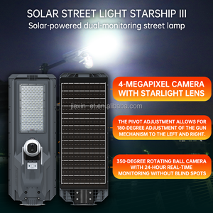 Chất lượng cao 800W 1200W ngoài trời IP65 không thấm nước tích hợp tất cả trong một năng lượng mặt trời ánh sáng đường phố và 4G hoặc Wifi năng lượng mặt trời kép CCTV máy ảnh - Product Image 4