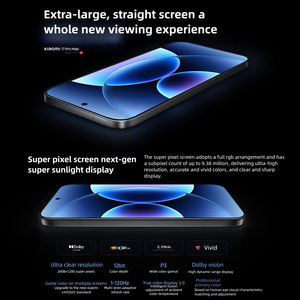 Smartphone Xiao Mi 17 Pro Max Version CN 5G CDMA Écran HD 6,9"+2,9" Écran arrière Snapdragon 8 Elite Gen 5 Batterie 7500mAh Charge 100W - Product Image 4