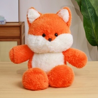 Running peluche peluche renard lapin ours en peluche Panda avec écharpe peluche animaux