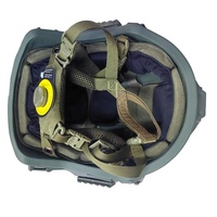 Casque tactique Wendy IIIA PE en polymère, grande taille, motif solide, suspension réglable, équipement d'entraînement extérieur