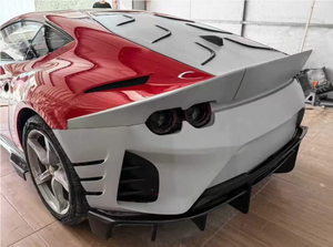 Spoiler de pare-chocs avant et arrière en fibre de carbone de style compétition, de haute qualité, directement de l'usine, pour <span class=keywords><strong>Ferrari</strong></span> 812 - Product Image 4