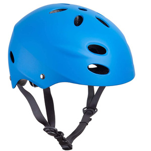 Casco de ciclismo para niños, color azul sólido, 16-20 ventilaciones, para monopatín, bicicleta, patinaje sobre ruedas, bicicleta de equilibrio - Product Image 1