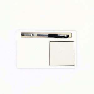 AGH Sublimation Blanks MDF Custom Memo Pad Pen Holder MDF Memo Pads With <b>Sticky</b> <b>Note</b> - Product Image 3
